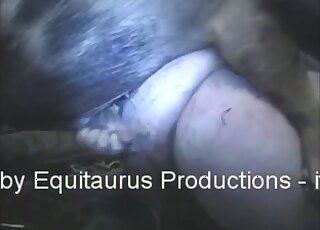 Meaty ass hoe getting fucked on a farm